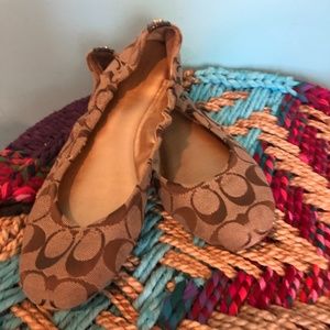 Coach Flats Size 9 Gently Worn